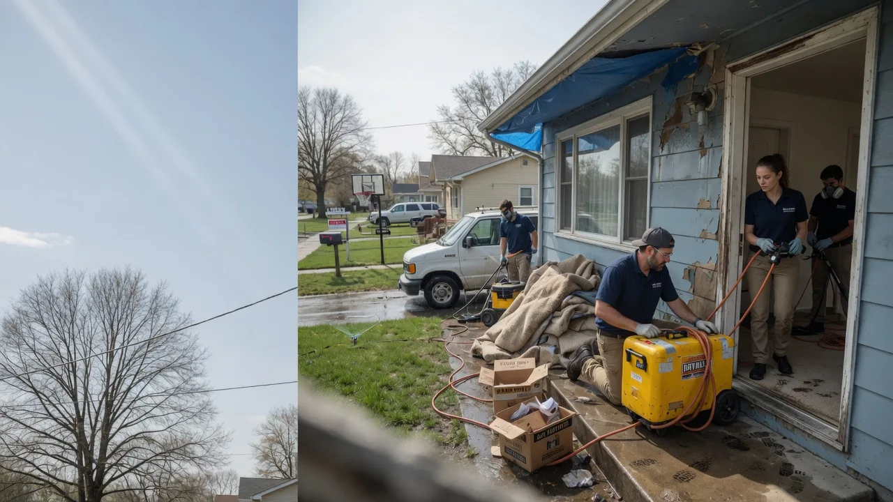Basement Flood Cleanup in Smilax, KY near me
